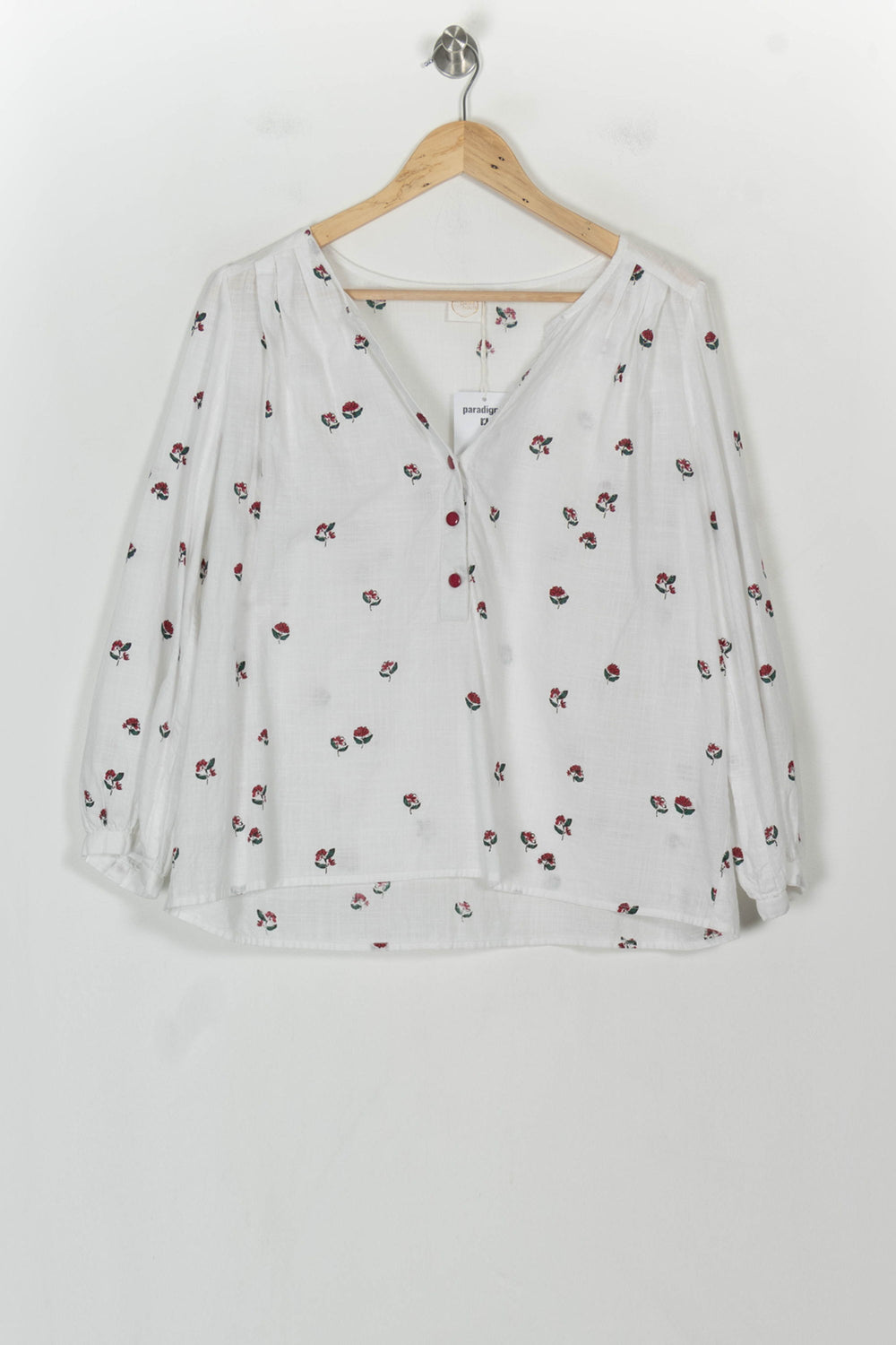Blouse Blanche - Taille M/38 de la marque Des petits hauts | PARAD113757 - Vendu par Paradigme - Image 2