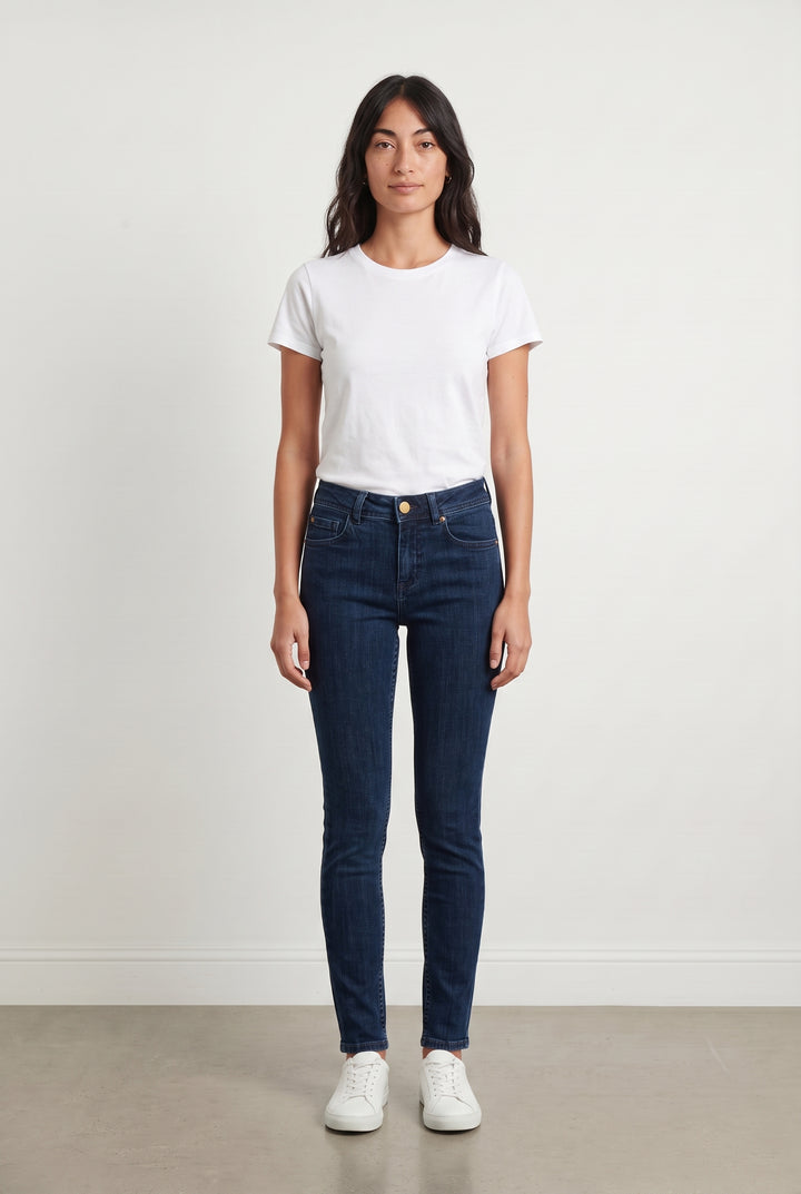 Jean Slim Bleu - Taille XXS/32 de la marque Sézane | PARAD113758 - Vendu par Paradigme - Image 1
