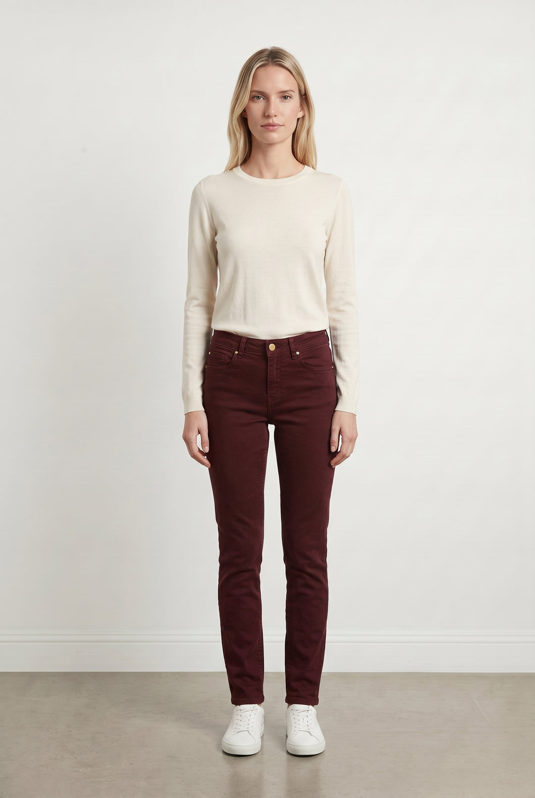 Jean Bordeaux - Taille XS/34 de la marque Sézane | PARAD113759 - Vendu par Paradigme - Image 1