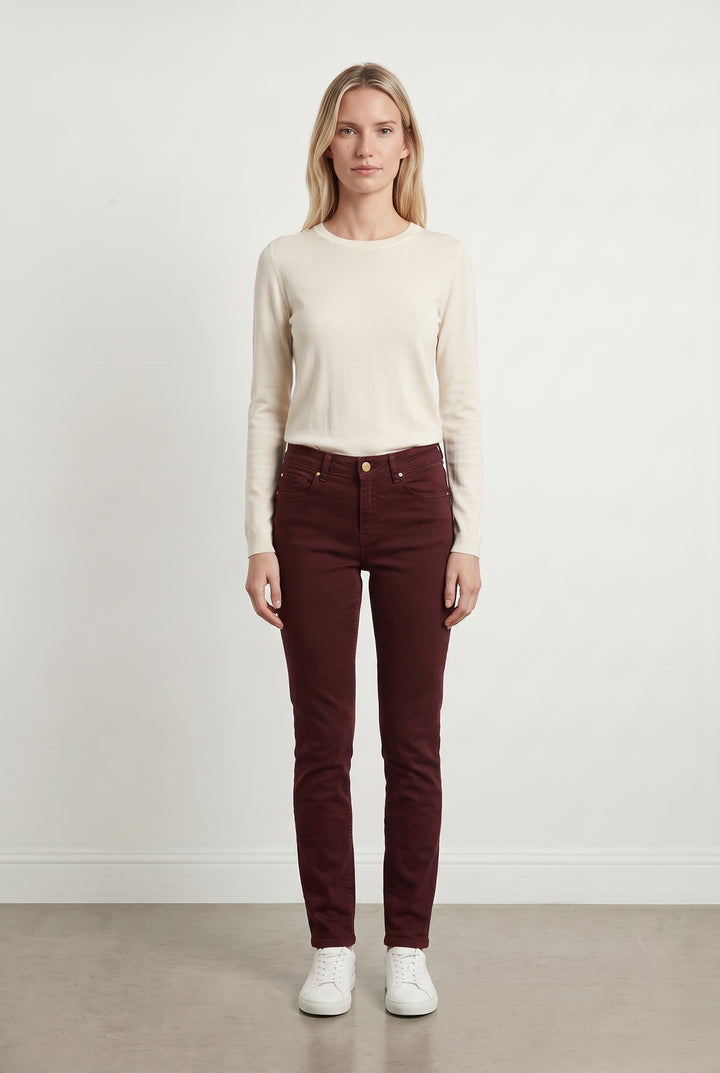 Jean Bordeaux - Taille XS/34 de la marque Sézane | PARAD113759 - Vendu par Paradigme - Image 1