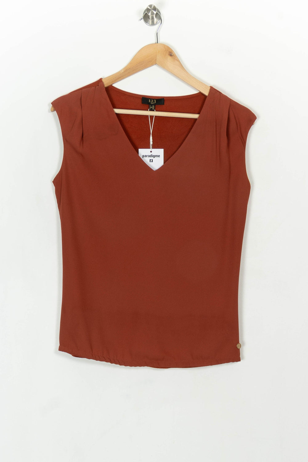 Débardeur Orange - Taille S/36 de la marque Maison 123 | PARAD113761 - Vendu par Paradigme - Image 2