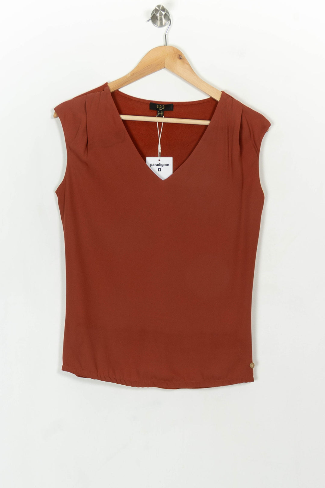 Débardeur Orange - Taille S/36 de la marque Maison 123 | PARAD113761 - Vendu par Paradigme - Image 2