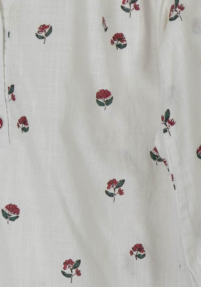Blouse Blanche et Rouge - Taille S/36 de la marque Des petits hauts | PARAD113766 - Vendu par Paradigme - Image 3