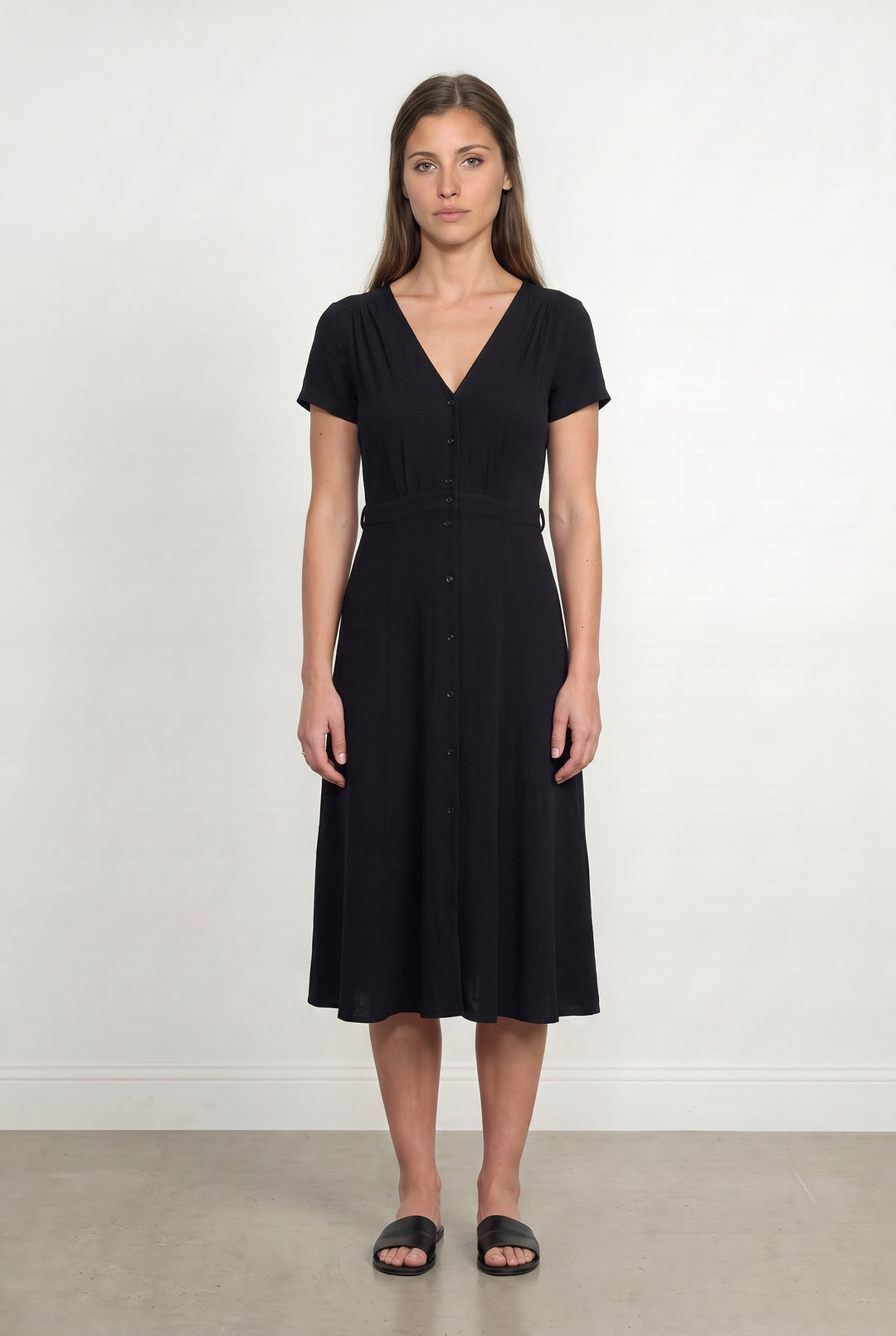 Robe Midi Bleue - Taille M/38 de la marque Sessùn | PARAD113768 - Vendu par Paradigme - Image 1