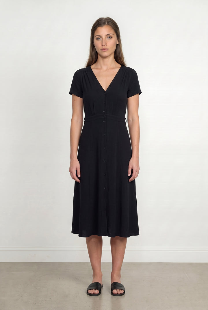 Robe Midi Bleue - Taille M/38 de la marque Sessùn | PARAD113768 - Vendu par Paradigme - Image 1