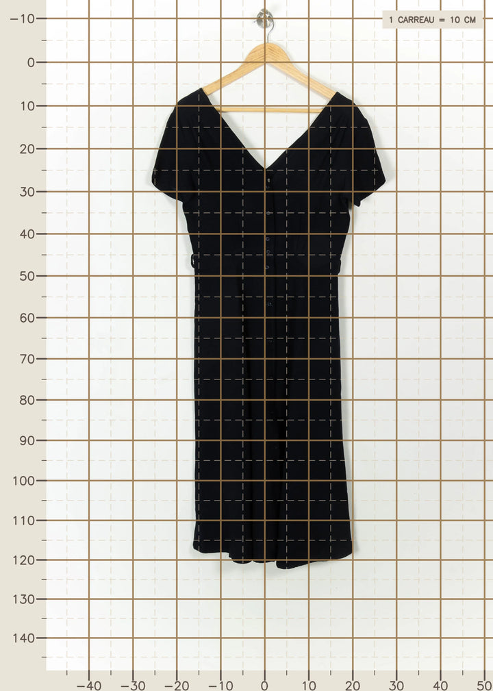 Robe Midi Bleue - Taille M/38 de la marque Sessùn | PARAD113768 - Vendu par Paradigme - Image 4