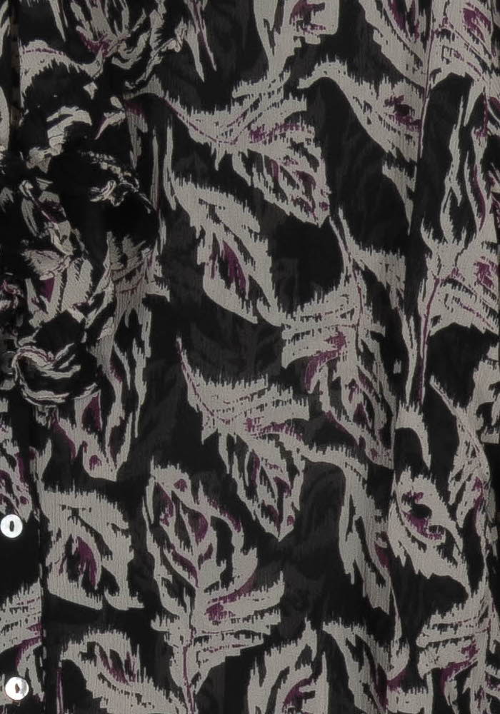 Blouse Noire et Beige - Taille S/36 de la marque ba&sh | PARAD113775 - Vendu par Paradigme - Image 3