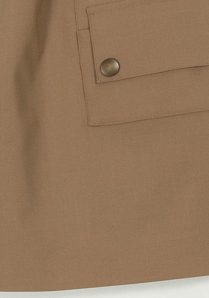 Jupe Cargo Marron - Taille S/36 de la marque Max Mara | PARAD113777 - Vendu par Paradigme - Image 3