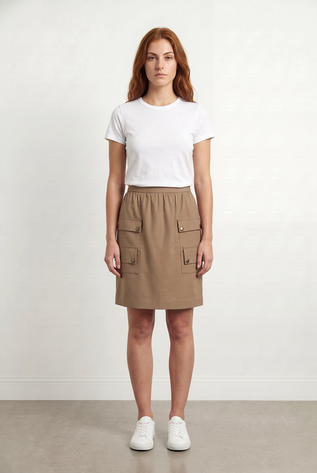 Jupe Cargo Marron - Taille S/36 de la marque Max Mara | PARAD113777 - Vendu par Paradigme - Image 1