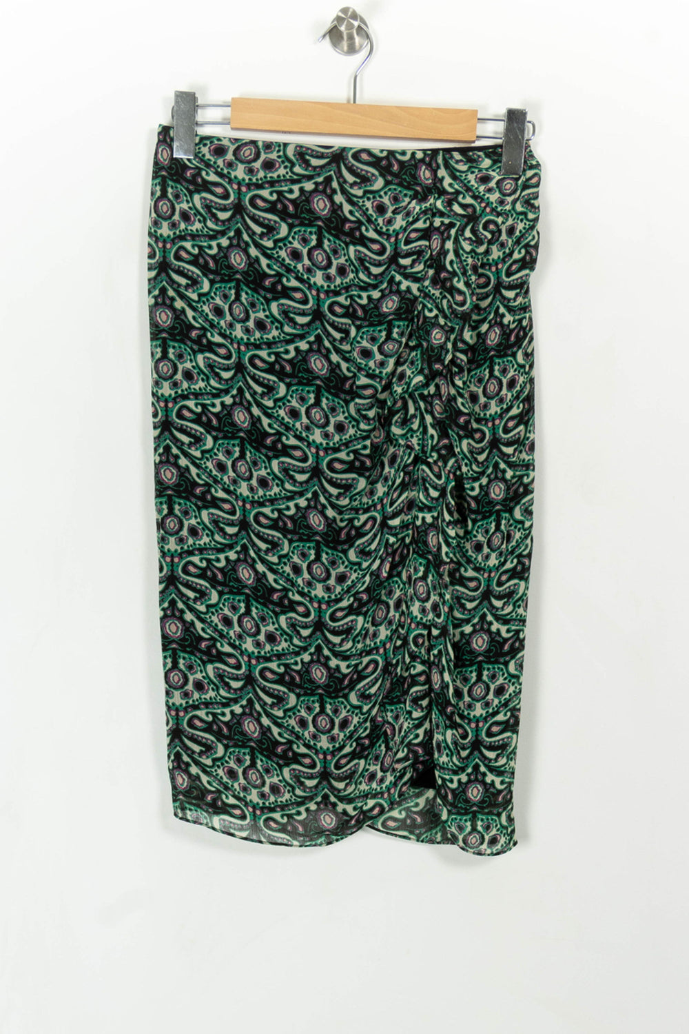 Jupe Midi Multicolore - Taille S/36 de la marque ba&sh | PARAD113778 - Vendu par Paradigme - Image 2