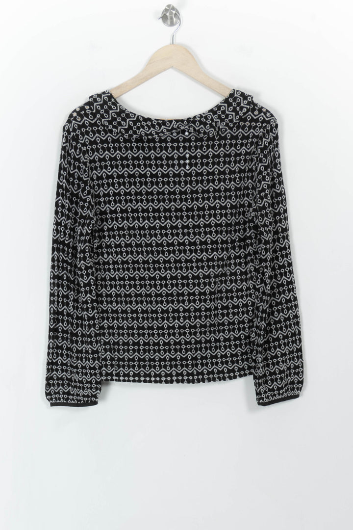 Blouse Noire et Blanche - Taille M/38 de la marque I.Code | PARAD113782 - Vendu par Paradigme - Image 5