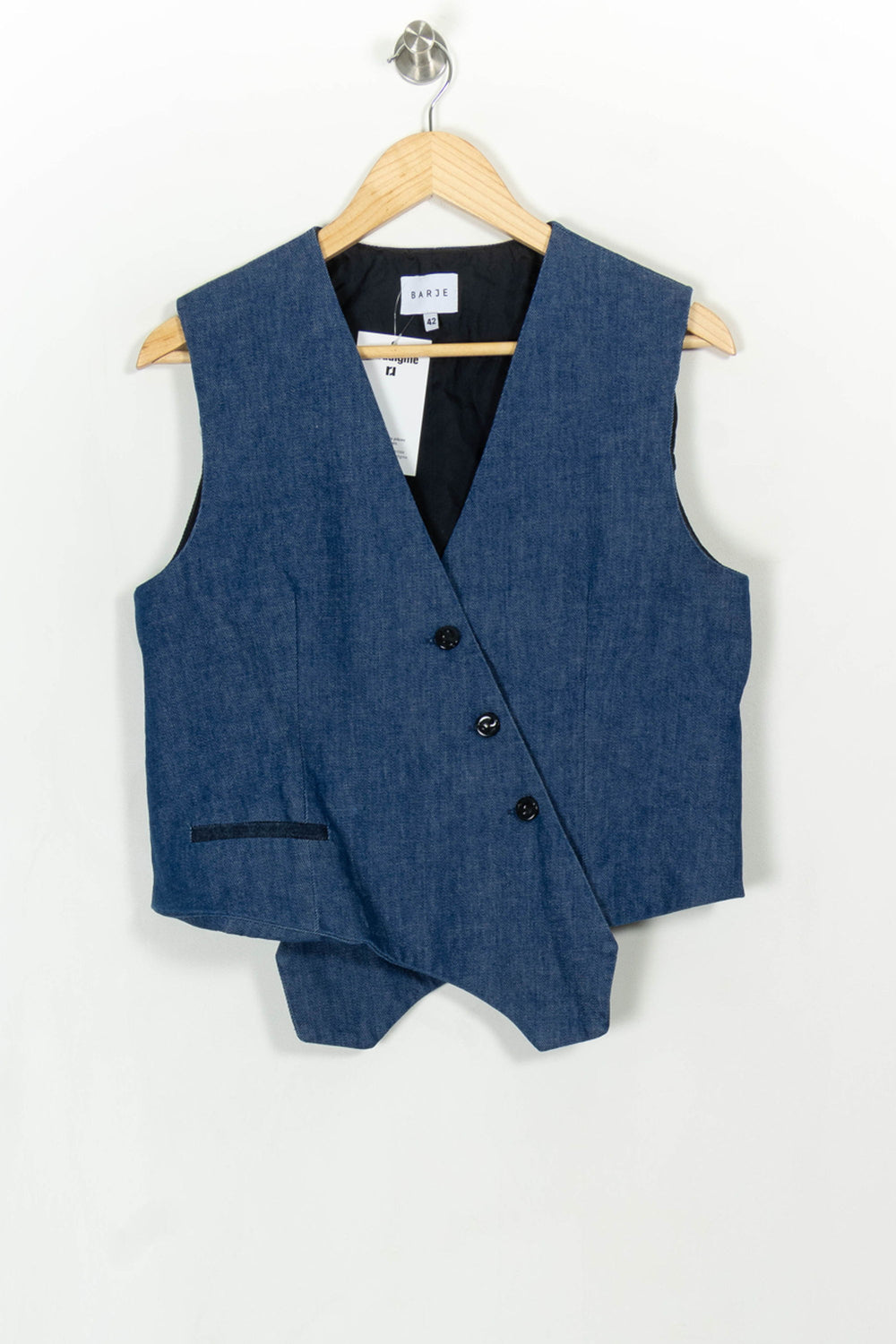 Gilet Bleu - Taille XL/42 de la marque Barje | PARAD113784 - Vendu par Paradigme - Image 2