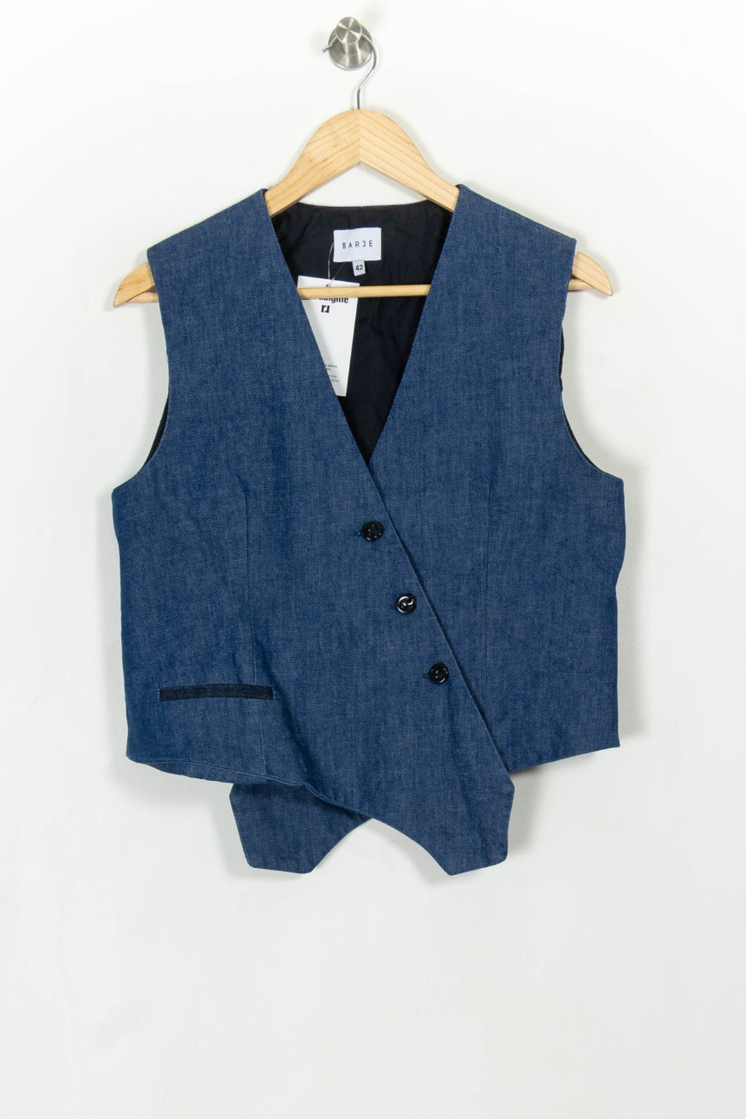 Gilet Bleu - Taille XL/42 de la marque Barje | PARAD113784 - Vendu par Paradigme - Image 2