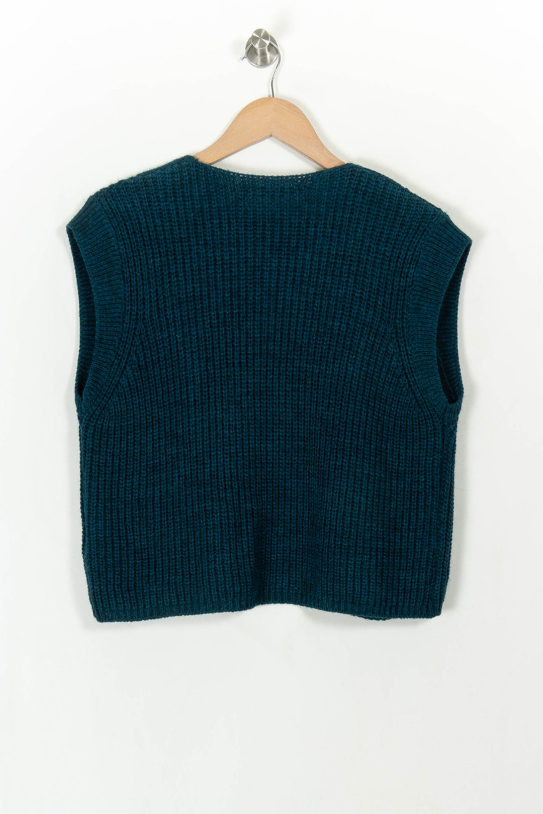 Gilet Bleu - Taille S/36 de la marque La Fée Maraboutée | PARAD113788 - Vendu par Paradigme - Image 5