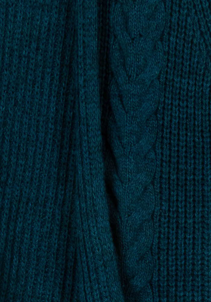 Gilet Bleu - Taille S/36 de la marque La Fée Maraboutée | PARAD113788 - Vendu par Paradigme - Image 3