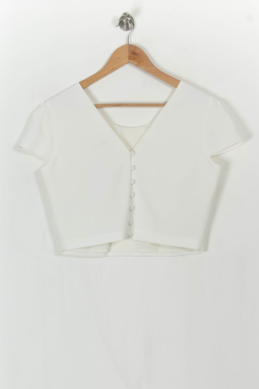 Top Blanc - Taille XL/42 de la marque Maison Lemoine | PARAD113791 - Vendu par Paradigme - Image 5