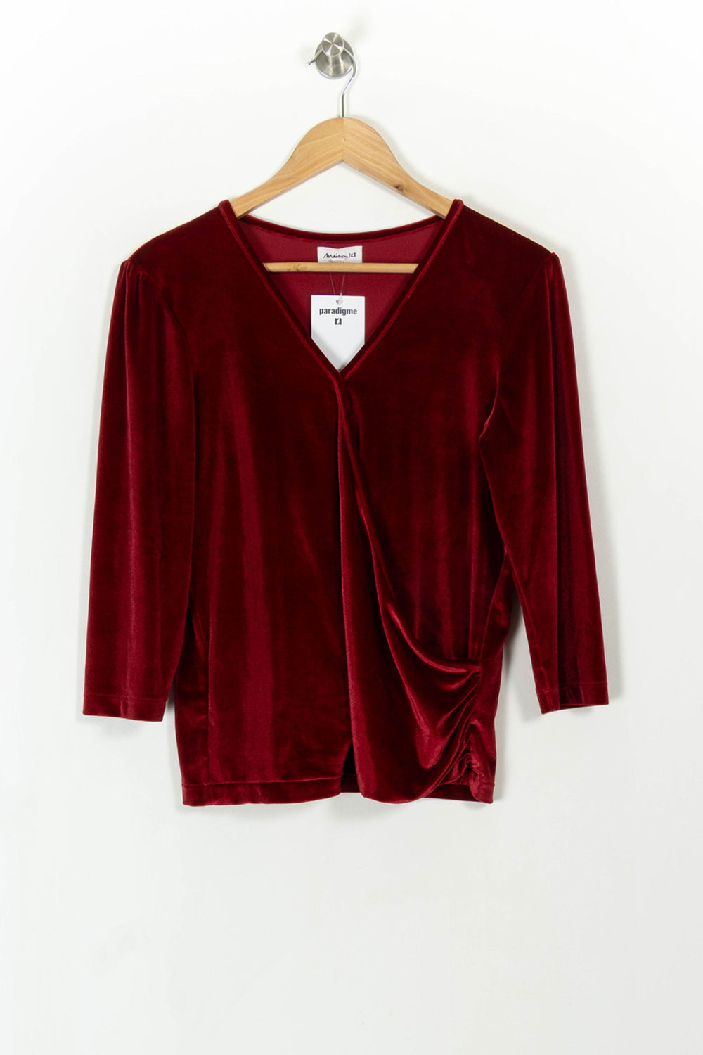 Top Rouge - Taille L/40 de la marque Maison 123 | PARAD113792 - Vendu par Paradigme - Image 2