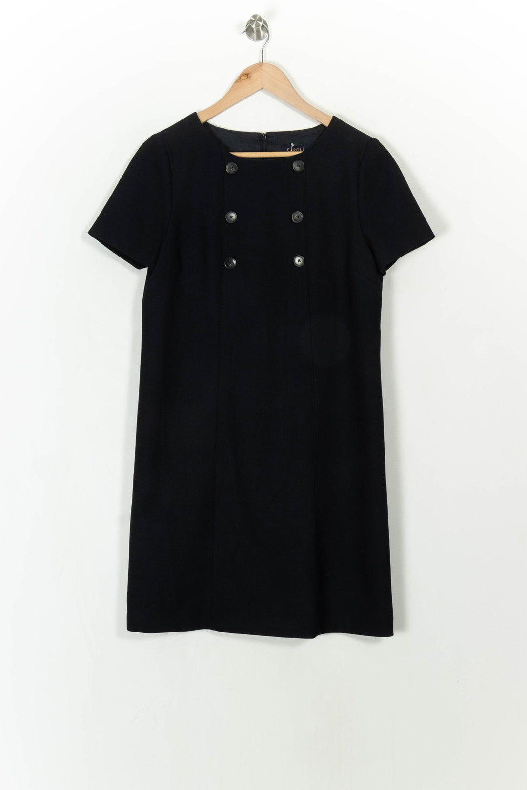 Robe Courte Bleue - Taille L/40 de la marque Caroll | PARAD113795 - Vendu par Paradigme - Image 2