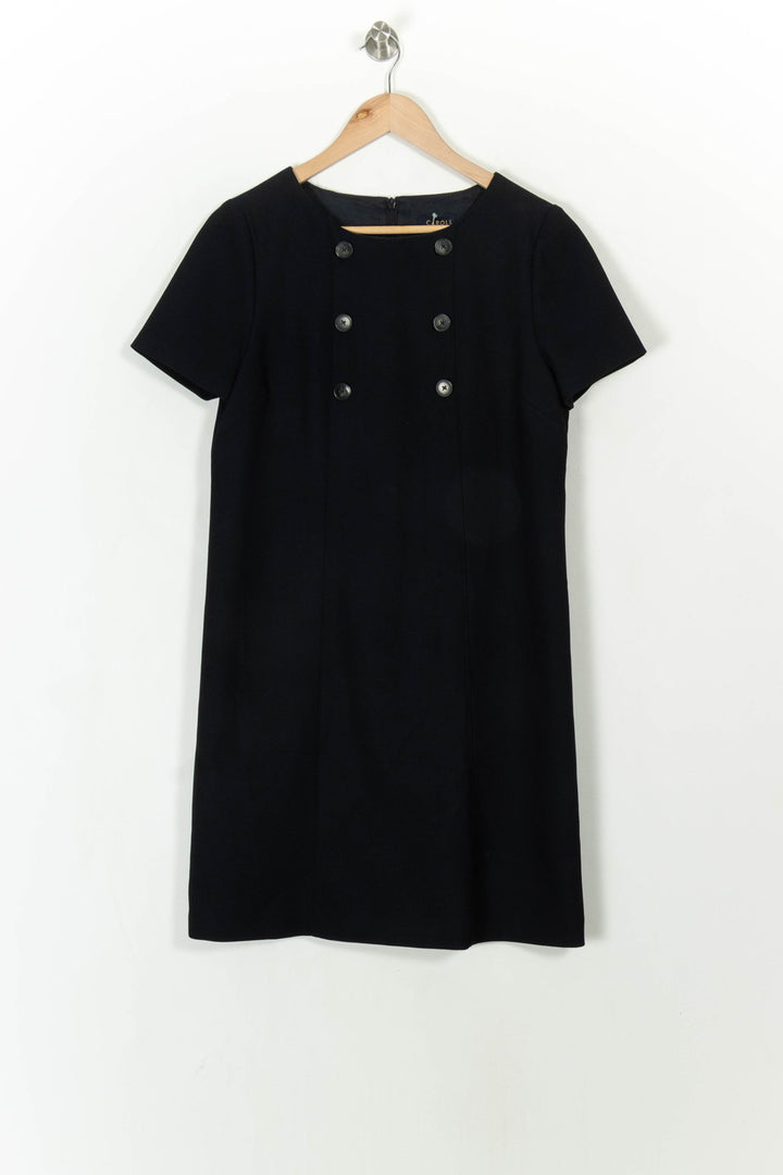 Robe Courte Bleue - Taille L/40 de la marque Caroll | PARAD113795 - Vendu par Paradigme - Image 2