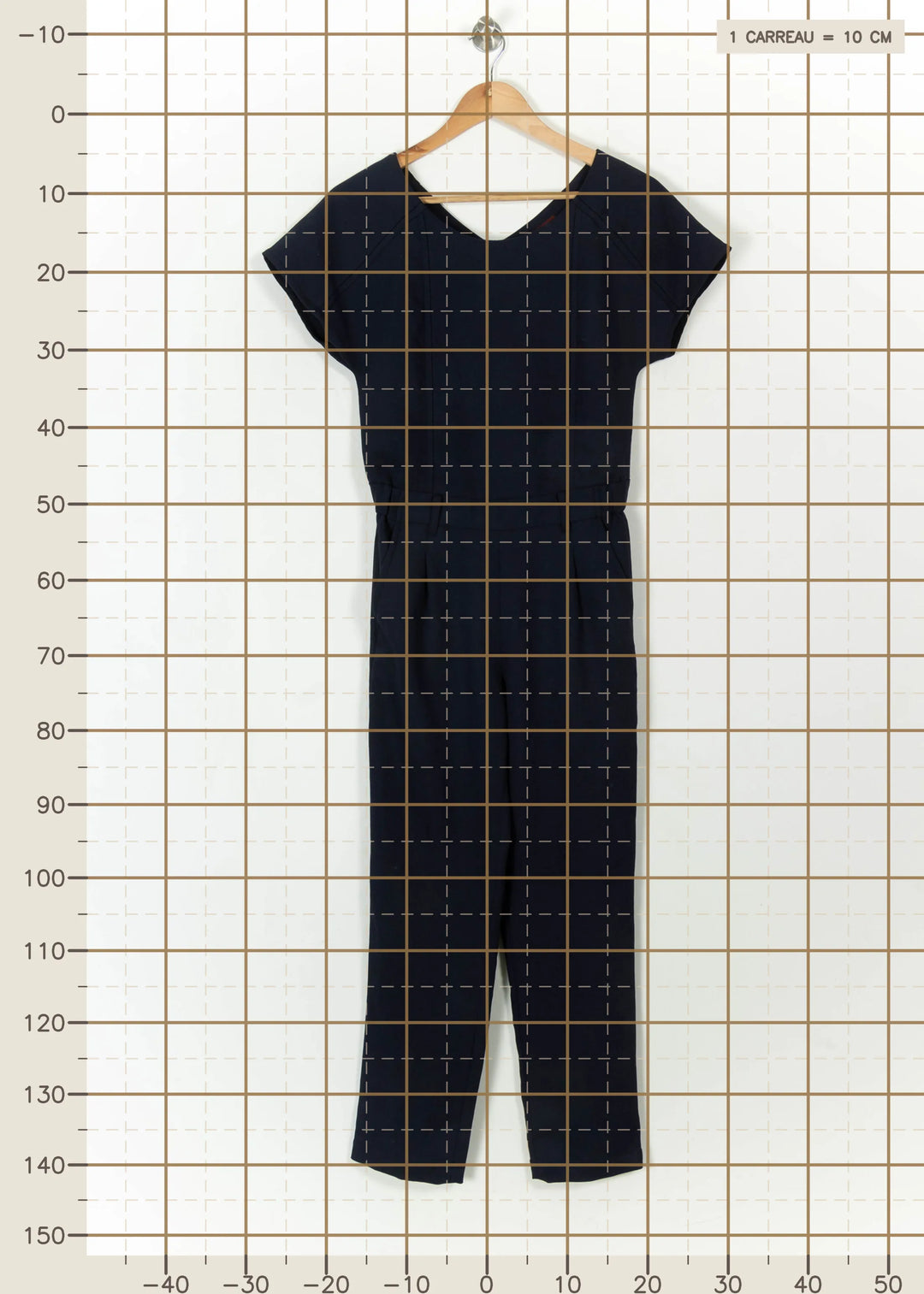 Combinaison Bleue - Taille XS/34 de la marque Comptoir des Cotonniers | PARAD113797 - Vendu par Paradigme - Image 4