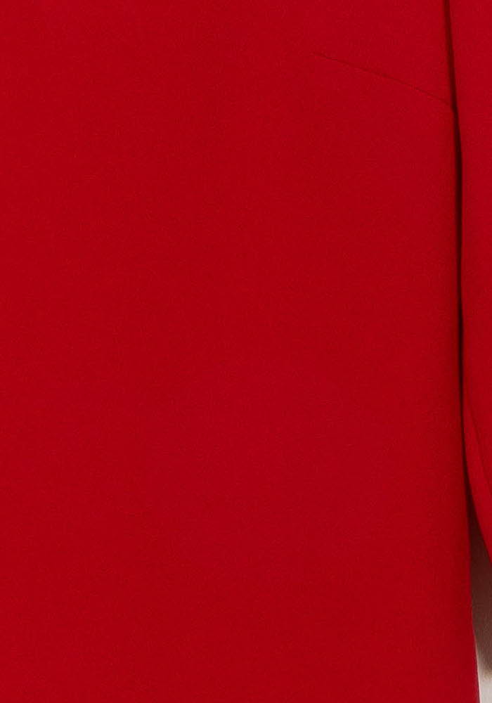 Robe Droite Rouge - Taille S/36 de la marque Claudie Pierlot | PARAD113799 - Vendu par Paradigme - Image 3