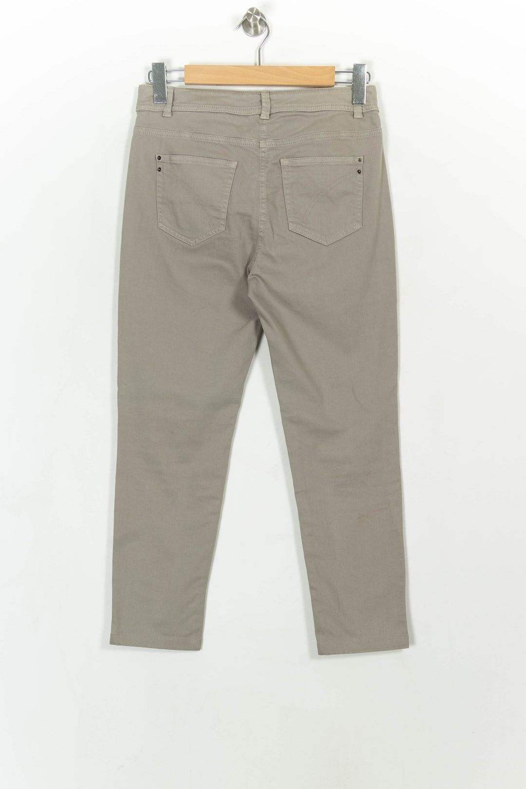 Jean Beige - Taille L/40 de la marque Caroll | PARAD113800 - Vendu par Paradigme - Image 5