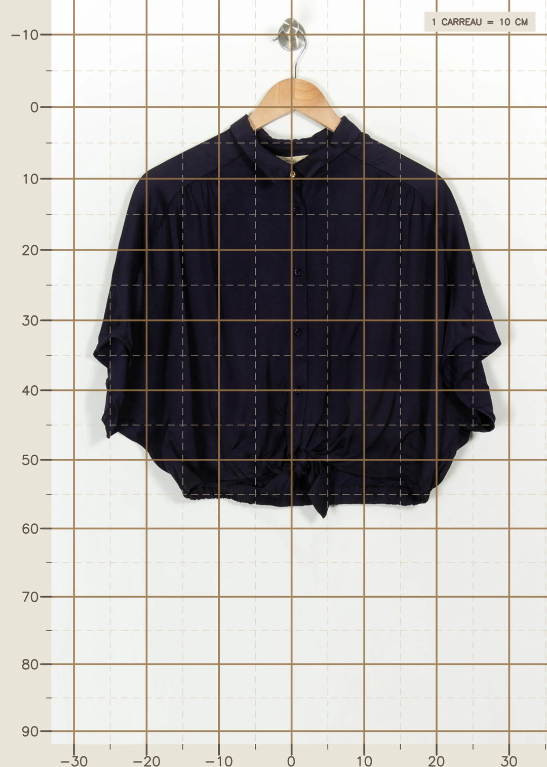 Chemise Bleu - Taille S/36 de la marque Sessùn | PARAD113802 - Vendu par Paradigme - Image 4