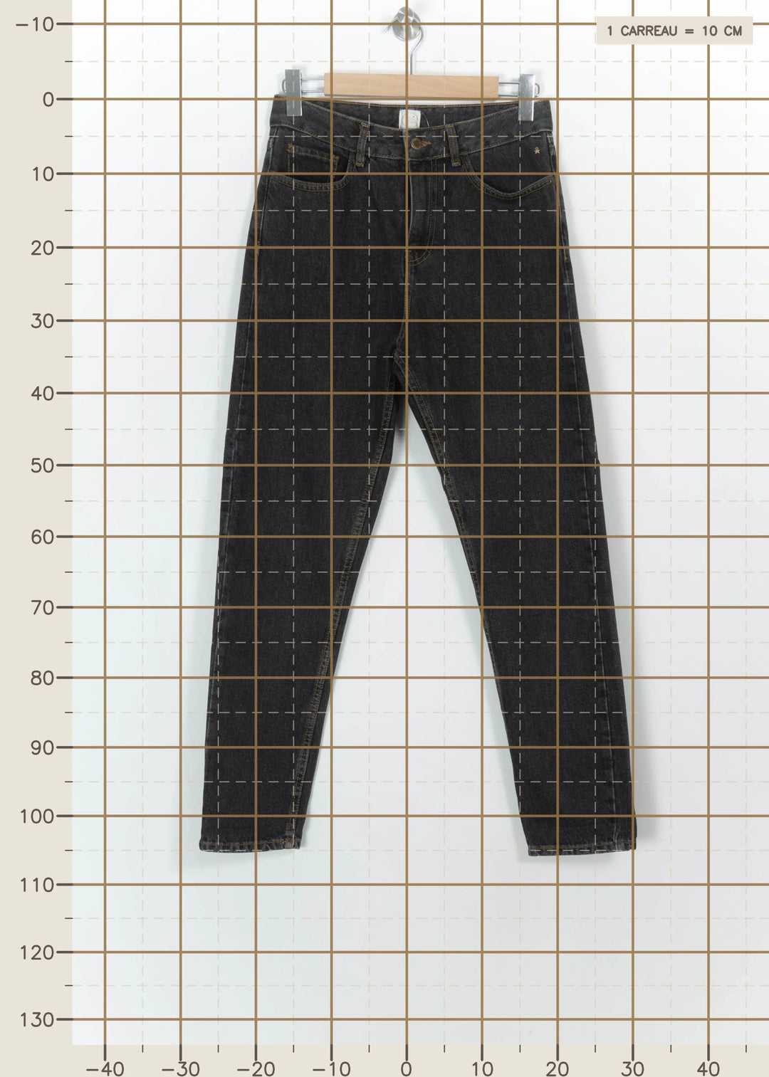 Jean Noir - Taille M/38 de la marque Des petits hauts | PARAD113804 - Vendu par Paradigme - Image 4