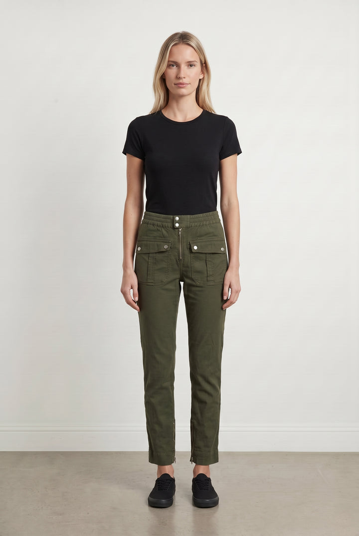 Pantalon Cargo Vert - Taille S/36 de la marque The Kooples | PARAD113805 - Vendu par Paradigme - Image 1