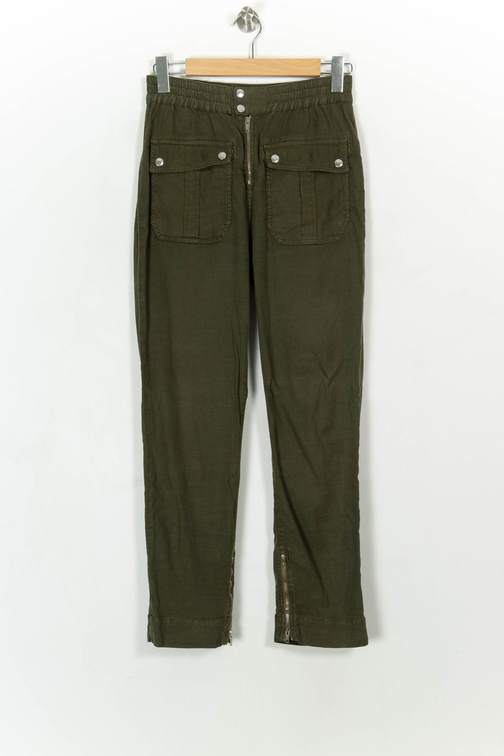Pantalon Cargo Vert - Taille S/36 de la marque The Kooples | PARAD113805 - Vendu par Paradigme - Image 2