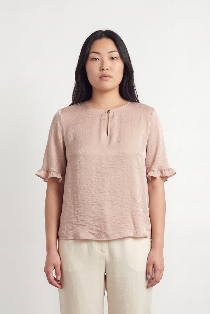 Blouse Rose - Taille L/40 de la marque I.Code | PARAD113809 - Vendu par Paradigme - Image 1