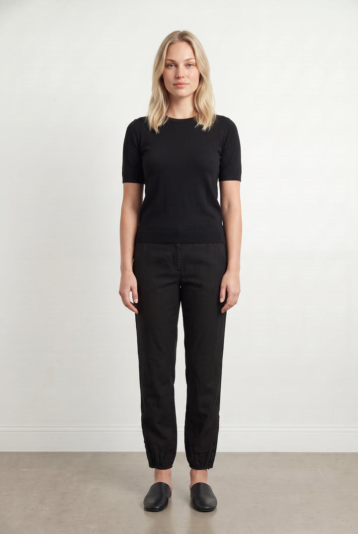 Pantalon Noir - Taille L/40 de la marque Sessùn | PARAD113810 - Vendu par Paradigme - Image 1