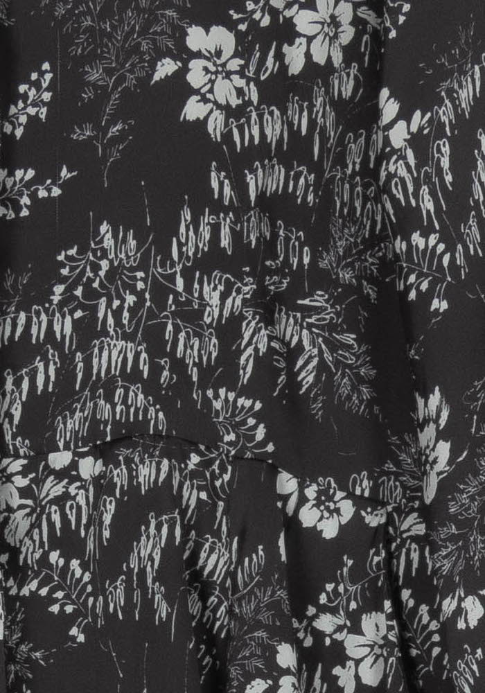 Robe Chemise Noire et Blanche - Taille L/40 de la marque Modetrotter | PARAD113811 - Vendu par Paradigme - Image 3