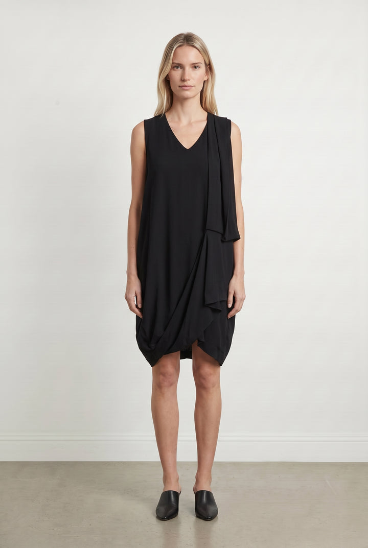 Robe Sans Manches Noire - Taille S/36 de la marque Acne Studios | PARAD113812 - Vendu par Paradigme - Image 1