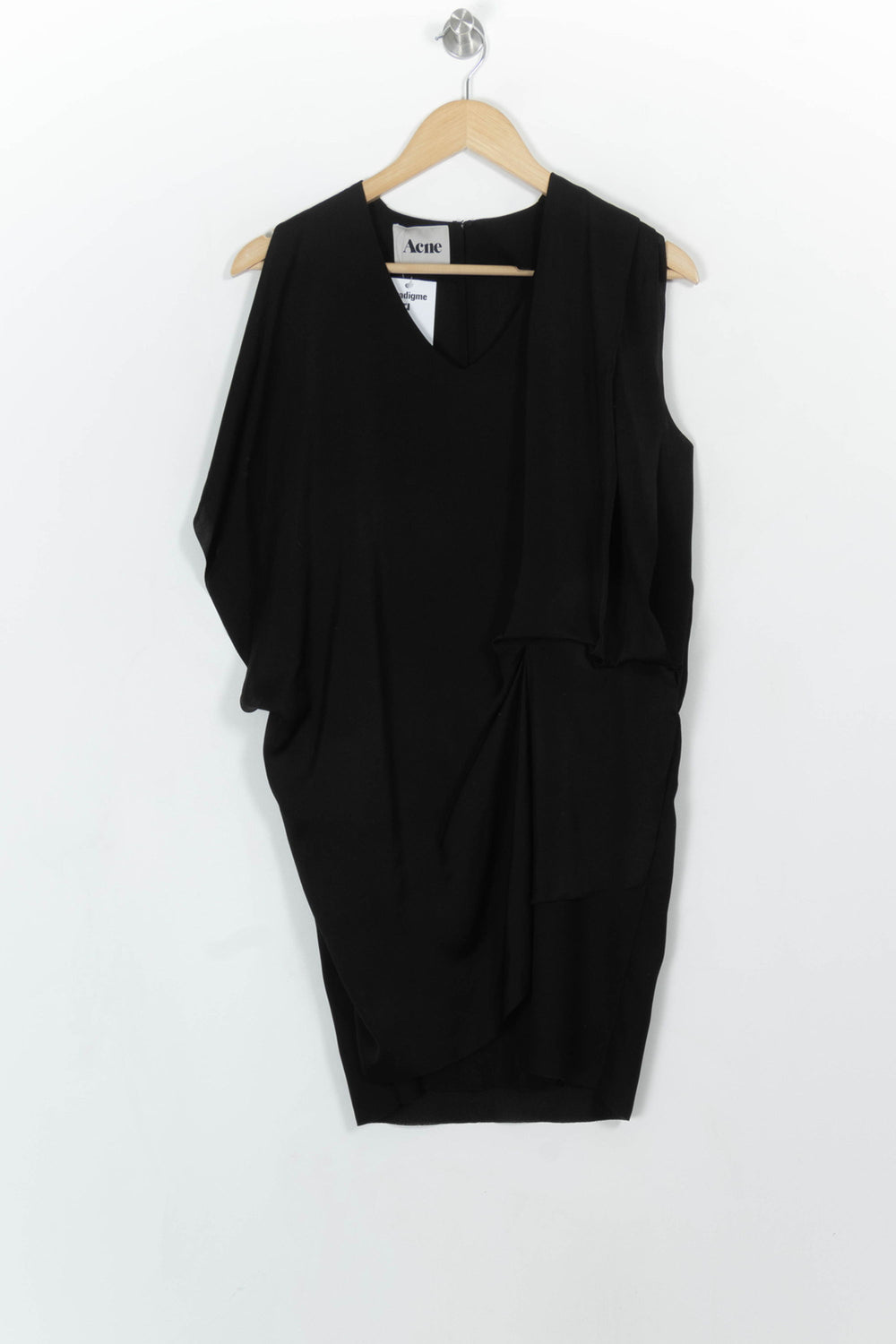 Robe Sans Manches Noire - Taille S/36 de la marque Acne Studios | PARAD113812 - Vendu par Paradigme - Image 2