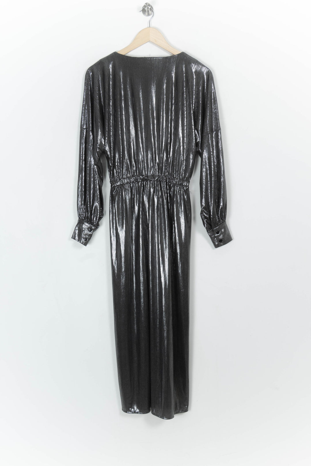 Robe Longue Argentée - Taille S/36 de la marque Modetrotter | PARAD113814 - Vendu par Paradigme - Image 5
