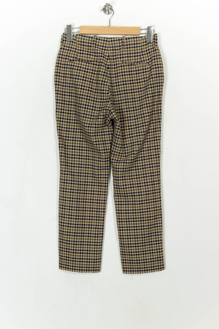 Pantalon À Carreaux Beige et Bleu - Taille S/36 de la marque Closed | PARAD113815 - Vendu par Paradigme - Image 5