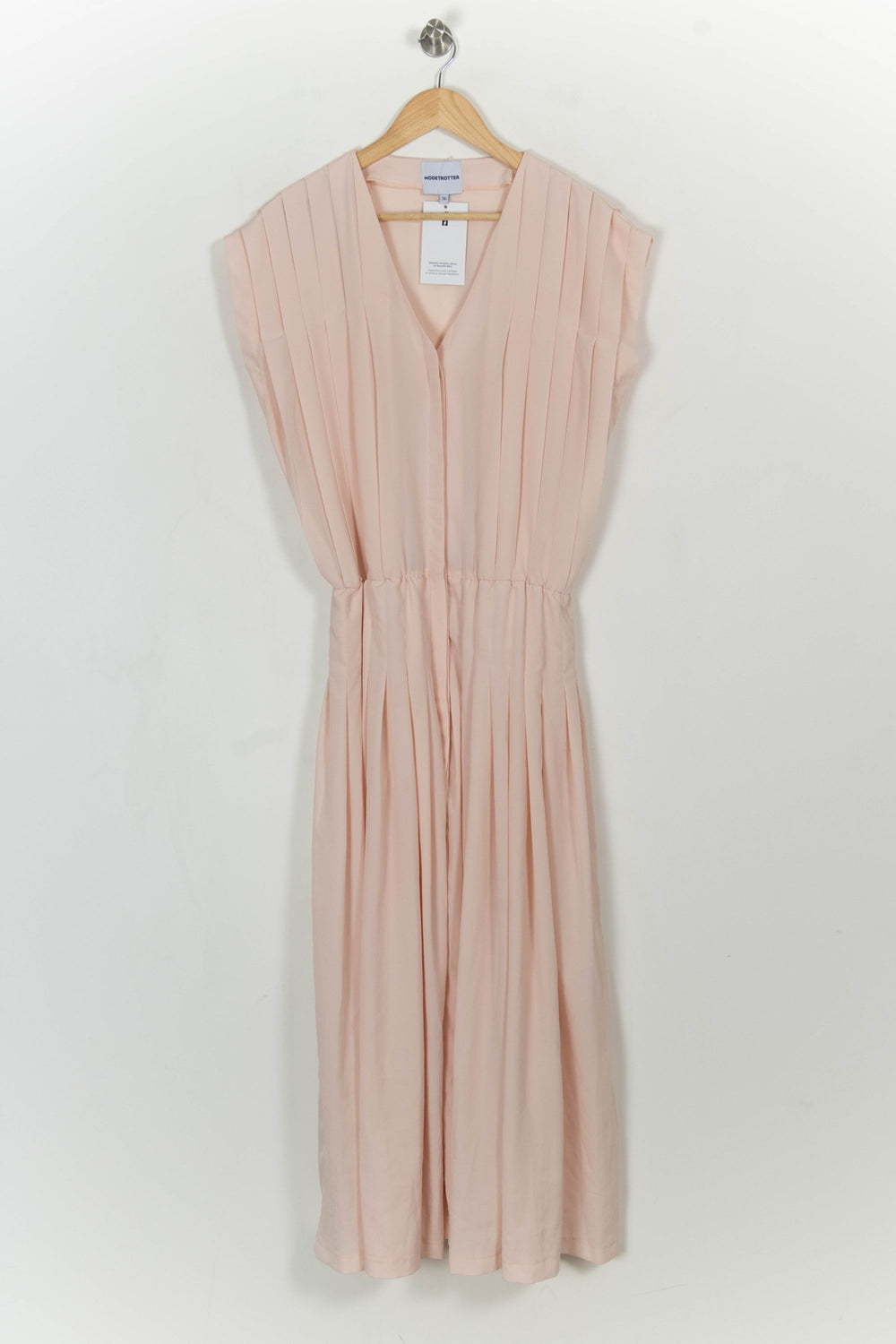 Robe Plissée Rose - Taille S/36 de la marque Modetrotter | PARAD113816 - Vendu par Paradigme - Image 2