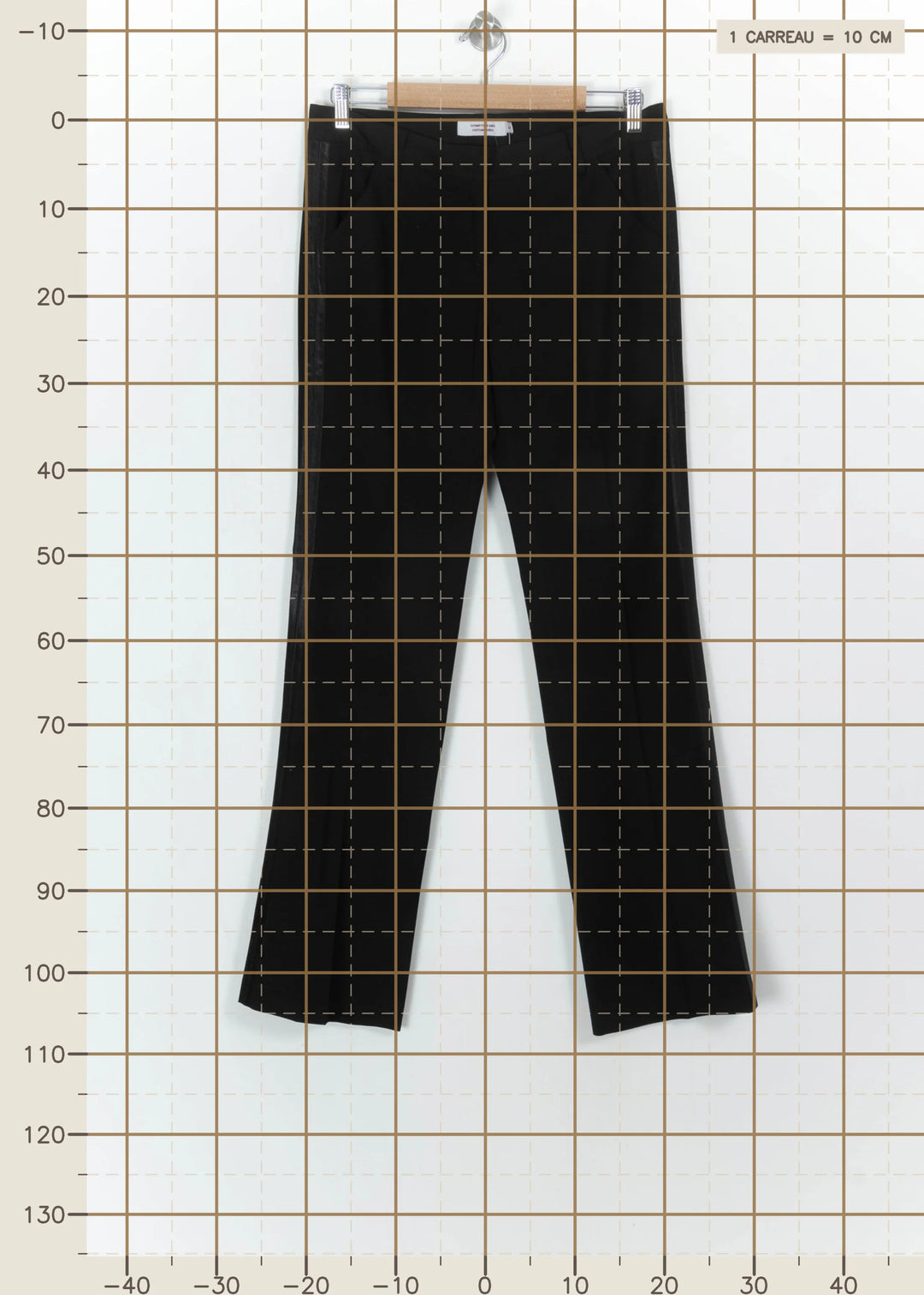 Pantalon Noir - Taille L/40 de la marque Comptoir des Cotonniers | PARAD113819 - Vendu par Paradigme - Image 4