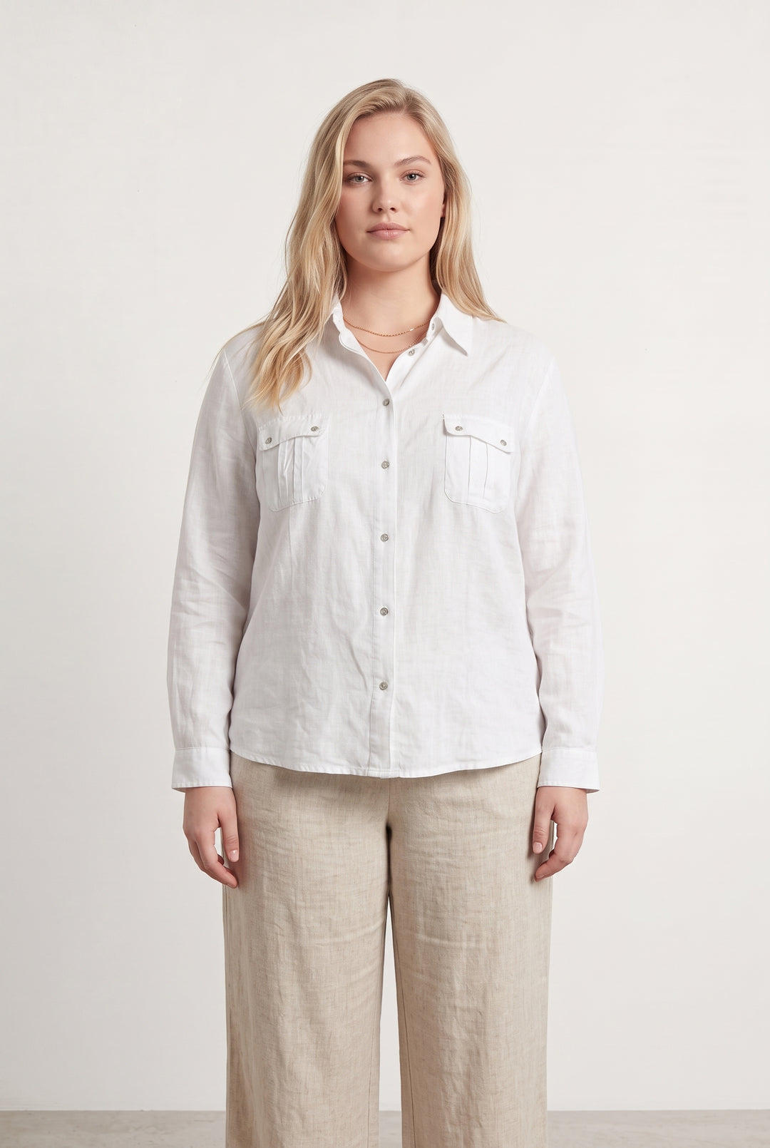 Chemise Blanche - Taille XXL/44 de la marque Maison 123 | PARAD113823 - Vendu par Paradigme - Image 1