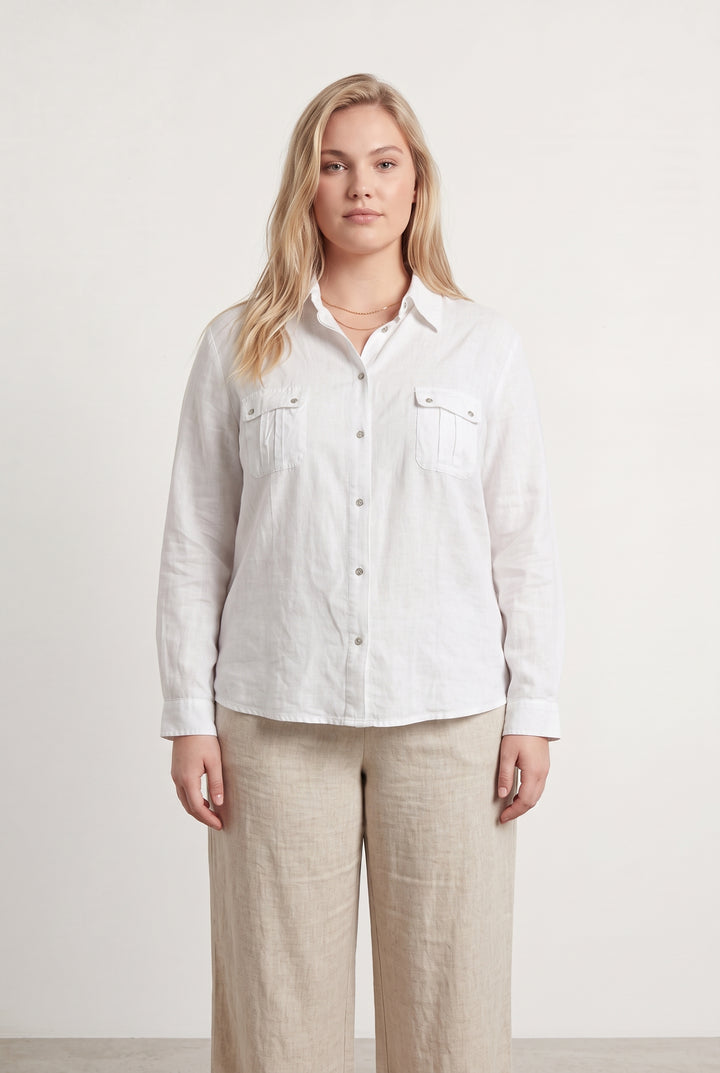 Chemise Blanche - Taille XXL/44 de la marque Maison 123 | PARAD113823 - Vendu par Paradigme - Image 1