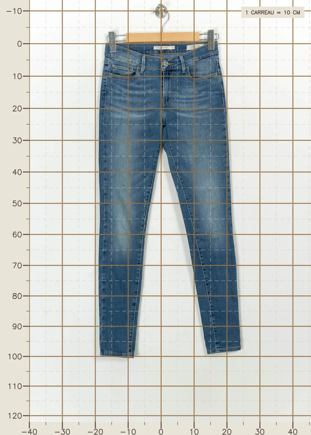Jean Skinny Bleu - Taille S/36 de la marque Levi&