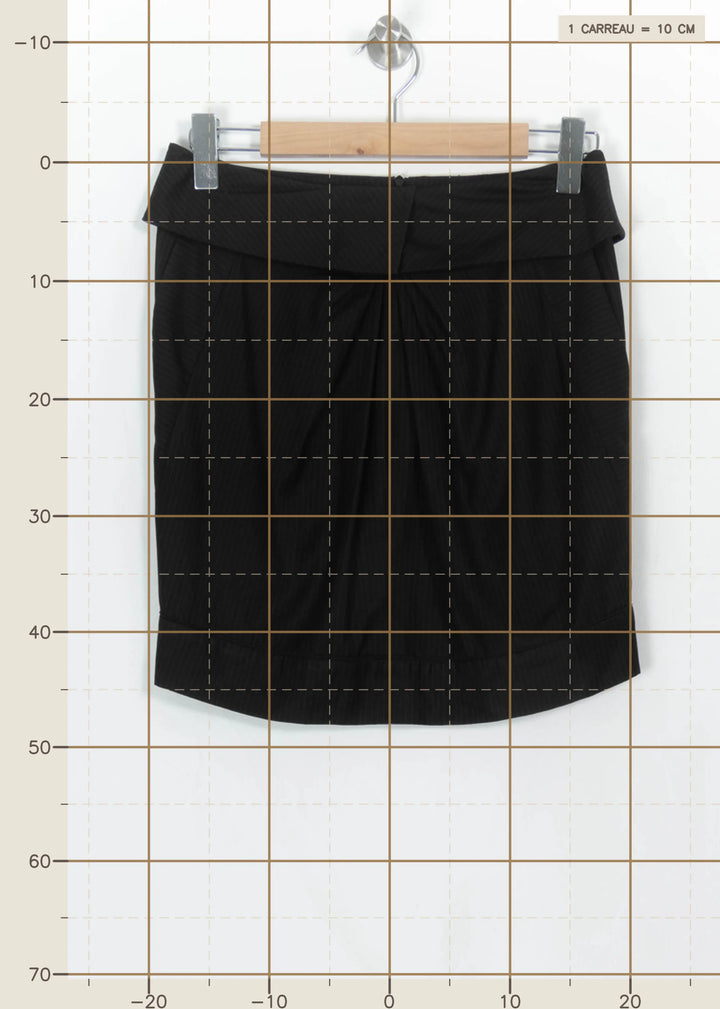 Jupe Noire - Taille S/36 de la marque Kookai | PARAD113826 - Vendu par Paradigme - Image 4