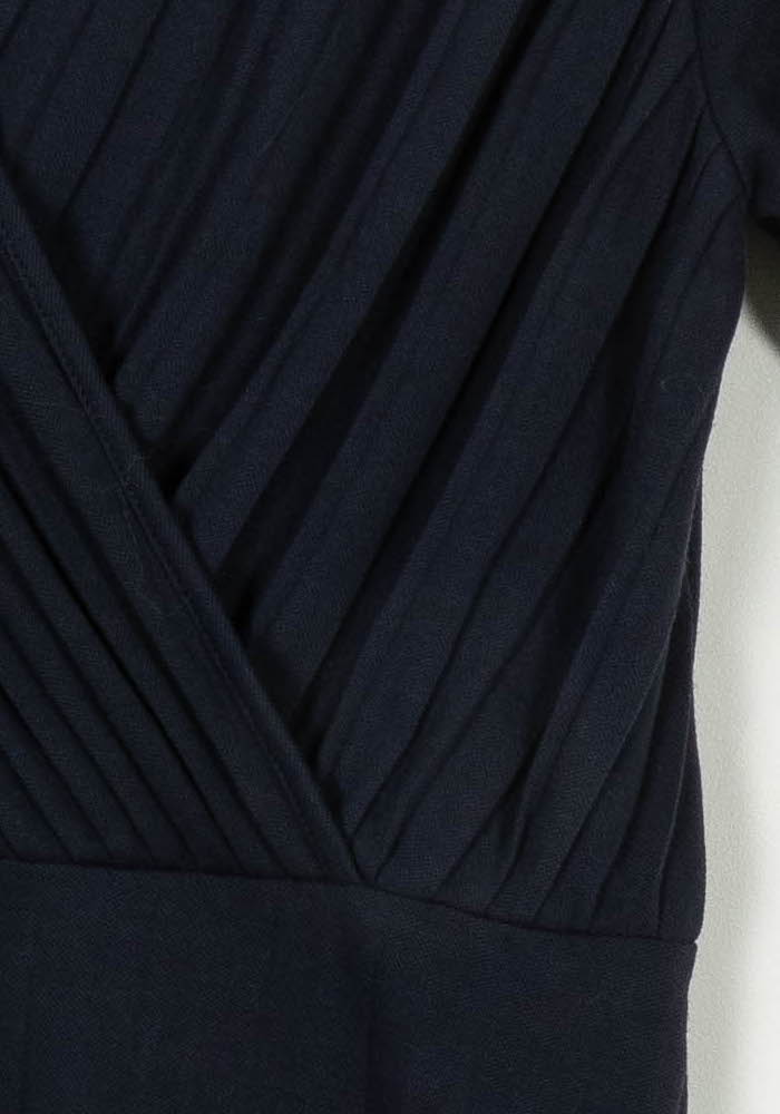 Robe Portefeuille Bleue - Taille M/38 de la marque I.Code | PARAD113835 - Vendu par Paradigme - Image 3