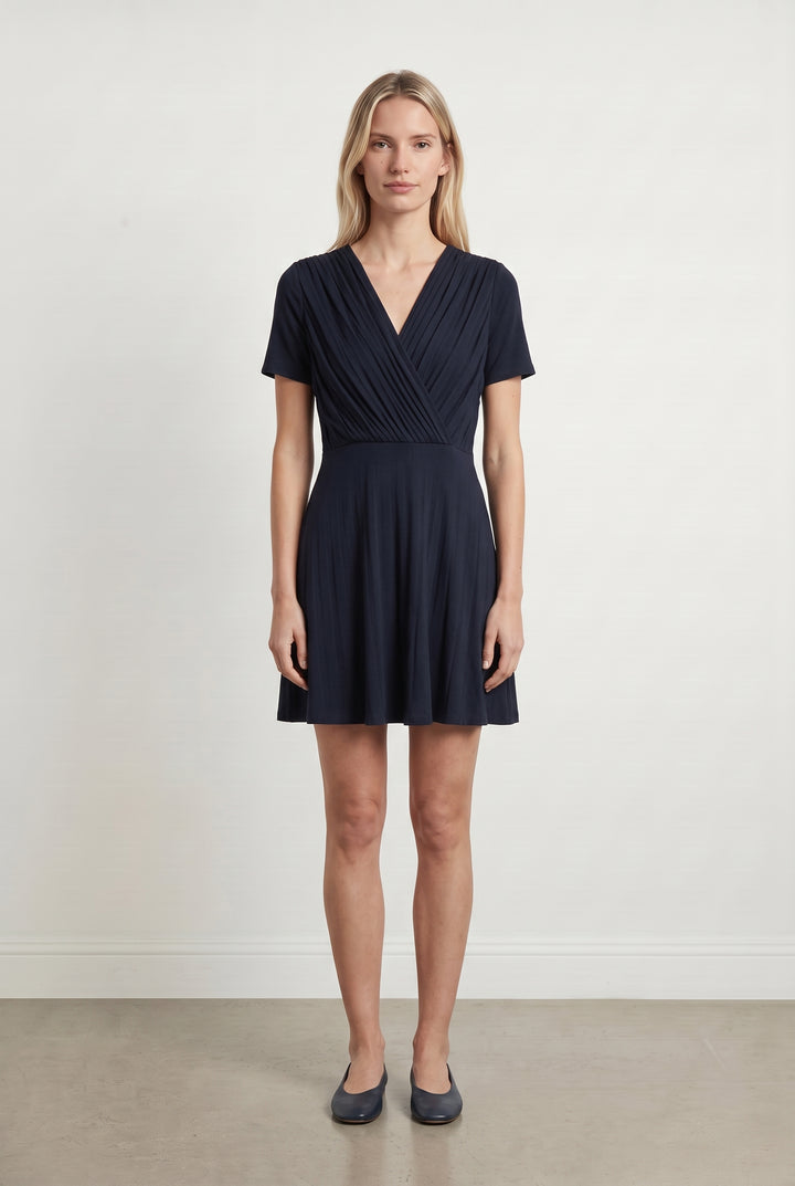 Robe Portefeuille Bleue - Taille M/38 de la marque I.Code | PARAD113835 - Vendu par Paradigme - Image 1