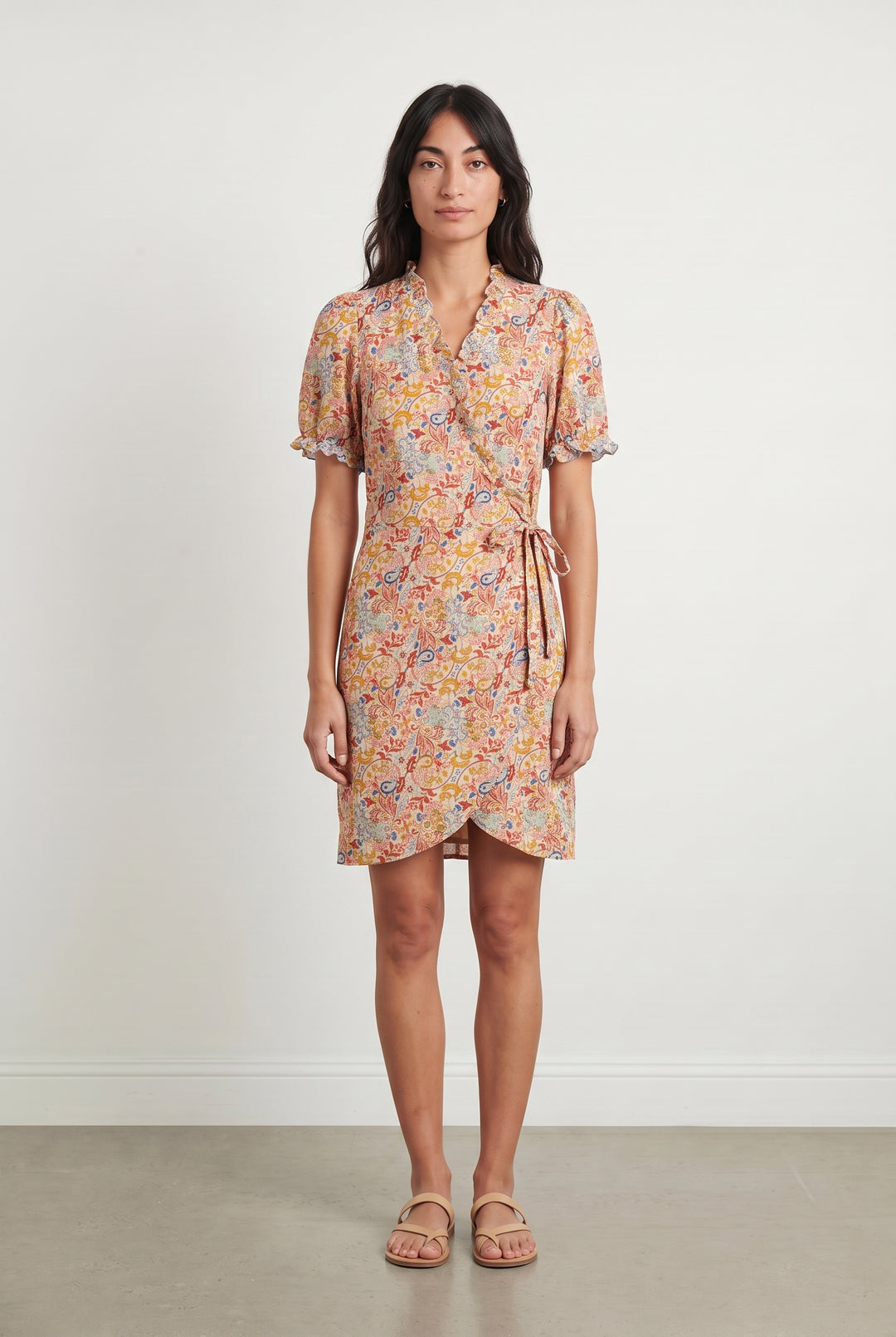 Robe Portefeuille Multicolore - Taille XS/34 de la marque I.Code | PARAD113836 - Vendu par Paradigme - Image 1