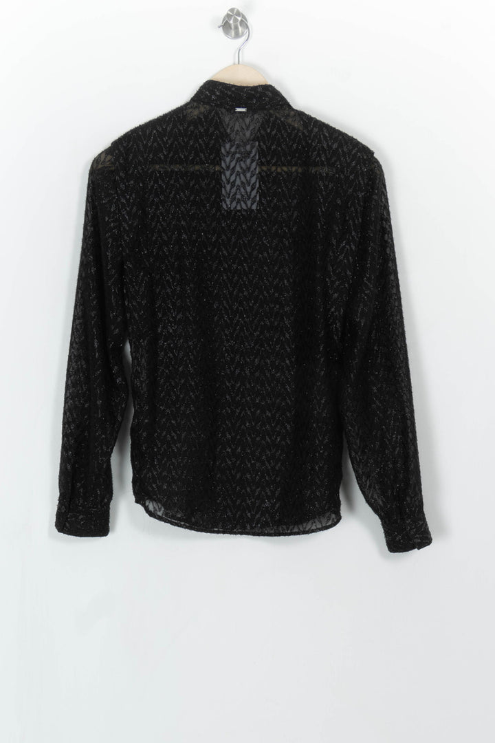 Blouse Noire - Taille XS/34 de la marque IKKS | PARAD113838 - Vendu par Paradigme - Image 5