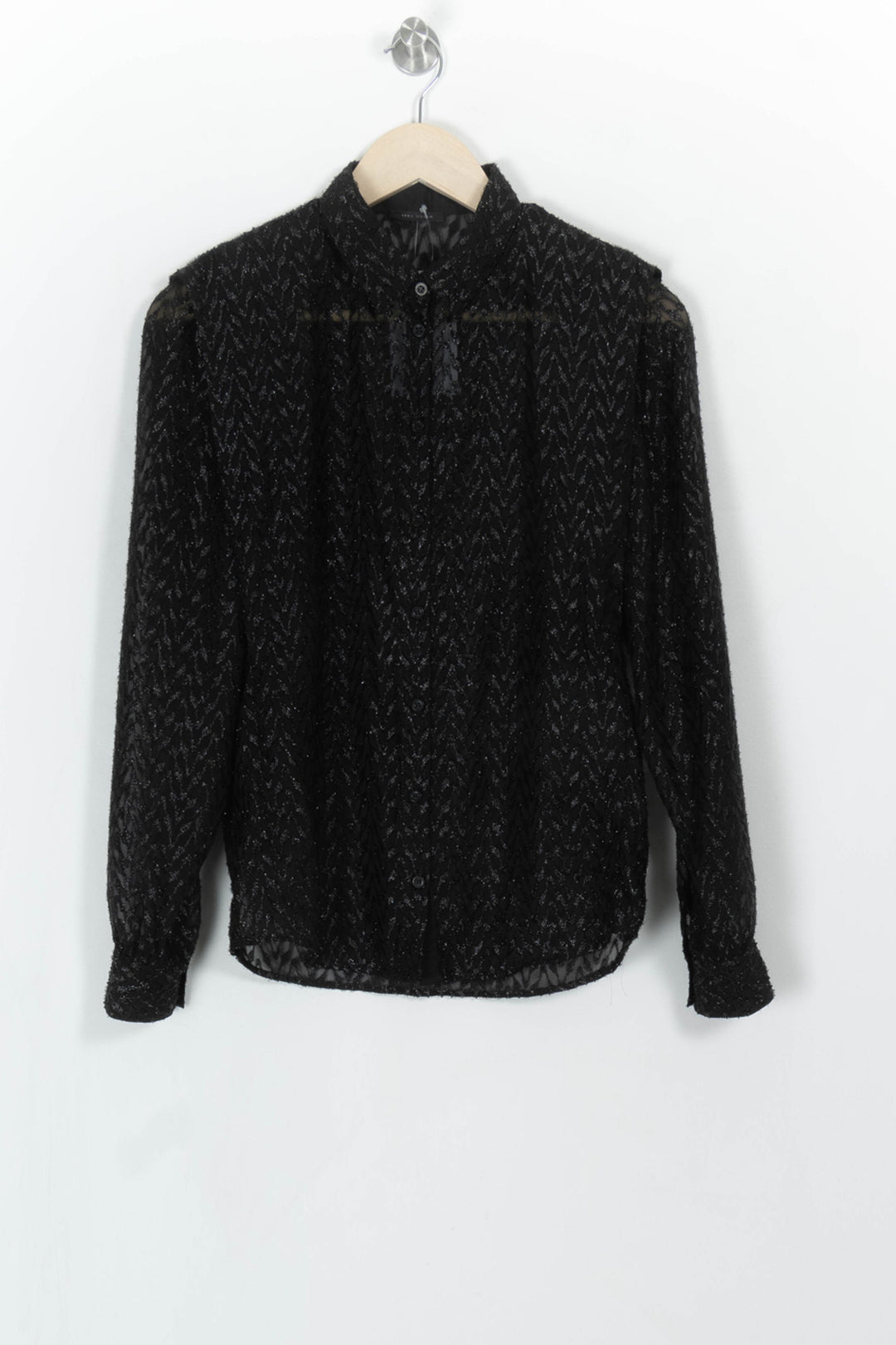 Blouse Noire - Taille XS/34 de la marque IKKS | PARAD113838 - Vendu par Paradigme - Image 2
