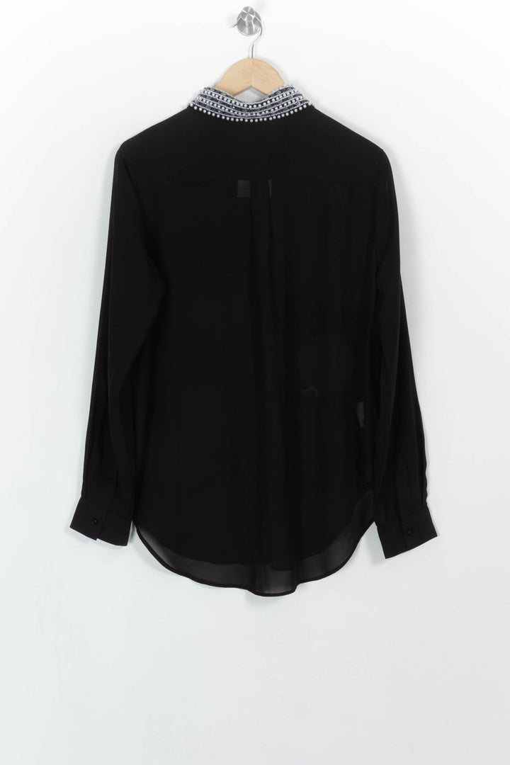 Chemise noire et blanche - Taille XL/42 de la marque Derhy | PARAD113840 - Vendu par Paradigme - Image 5