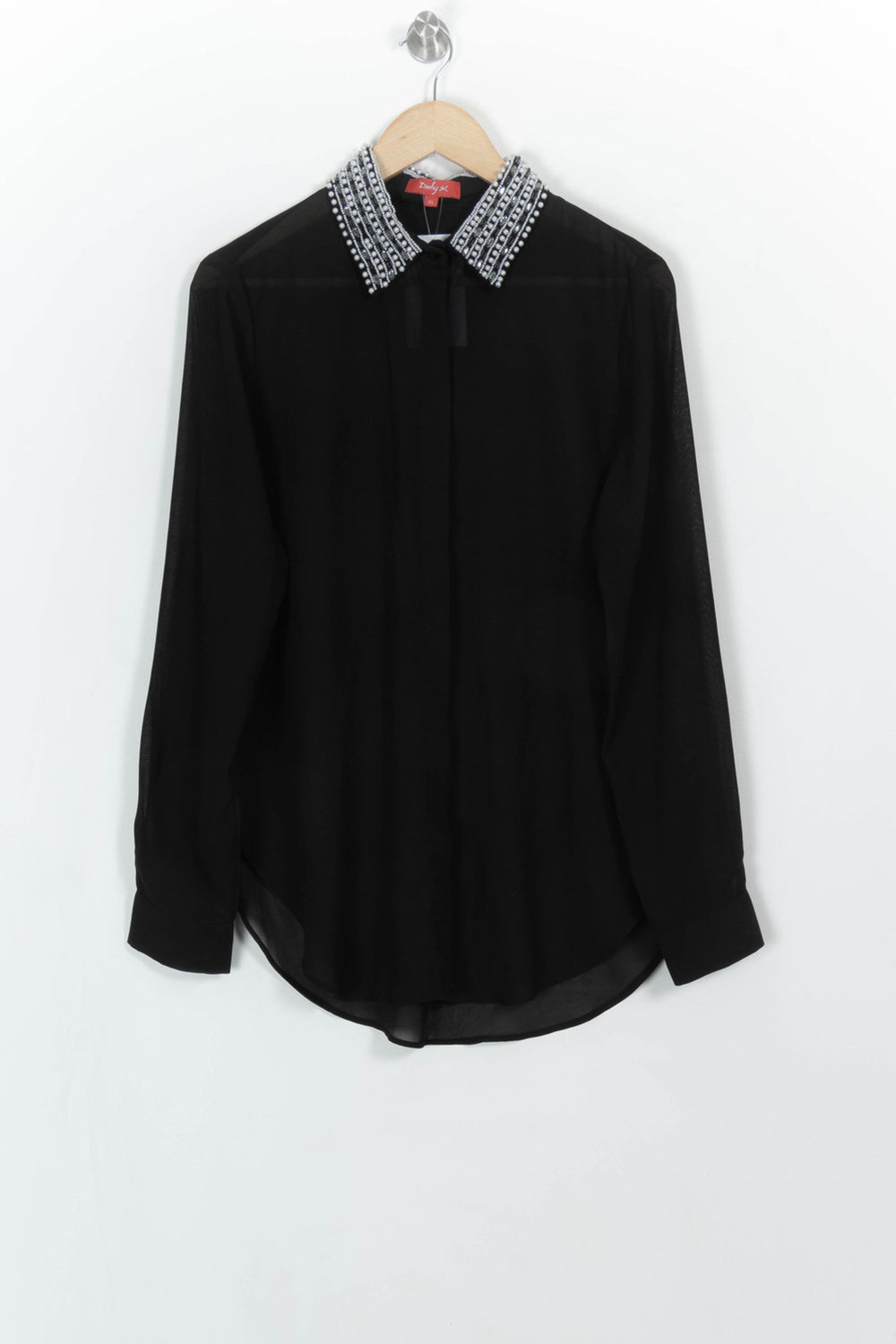 Chemise noire et blanche - Taille XL/42 de la marque Derhy | PARAD113840 - Vendu par Paradigme - Image 2